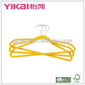 2015 Set of 10 plastic hangers for shirt pants dress flocking